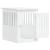 Mobilier tip ladă pentru câini, alb, 45x62x59 cm lemn prelucrat GartenMobel Dekor