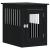 Mobilier tip ladă pentru câini negru 45x62x59 cm lemn prelucrat GartenMobel Dekor