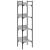 Bibliotecă 4 niveluri, gri sonoma 35x30x138,5 cm lemn prelucrat GartenMobel Dekor