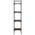 Bibliotecă 4 niveluri stejar maro 35x30x138,5 cm lemn prelucrat GartenMobel Dekor