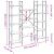 Bibliotecă, stejar maro, 155,5x24x166,5 cm, lemn prelucrat GartenMobel Dekor