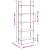 Bibliotecă 5 niveluri, stejar maro, 60,5x24x166,5 cm GartenMobel Dekor