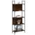 Bibliotecă 5 niveluri, stejar maro, 60,5x24x166,5 cm GartenMobel Dekor