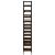 Bibliotecă, stejar maro, 127,5x28,5x172,5 cm, lemn prelucrat GartenMobel Dekor