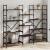 Bibliotecă, stejar maro, 160x28,5x136,5 cm, lemn prelucrat GartenMobel Dekor