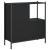 Bibliotecă, negru, 72x28x77,5 cm, lemn prelucrat GartenMobel Dekor