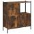 Bibliotecă, stejar fumuriu, 72x28x77,5 cm, lemn prelucrat GartenMobel Dekor