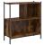 Bibliotecă, stejar fumuriu, 72x28x77,5 cm, lemn prelucrat GartenMobel Dekor