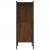Bibliotecă, stejar maro, 72x28x77,5 cm, lemn prelucrat GartenMobel Dekor