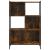 Bibliotecă, stejar fumuriu, 72x28x109 cm, lemn prelucrat GartenMobel Dekor