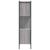 Bibliotecă, gri sonoma, 72x28x109 cm, lemn prelucrat GartenMobel Dekor