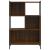 Bibliotecă, stejar maro, 72x28x109 cm, lemn prelucrat GartenMobel Dekor