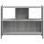 Bibliotecă, gri sonoma, 102x28x77,5 cm, lemn prelucrat GartenMobel Dekor