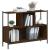 Bibliotecă, stejar maro, 102x28x77,5 cm, lemn prelucrat GartenMobel Dekor