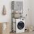 Dulap mașină de spălat, gri sonoma, 68x48,5x194 cm GartenMobel Dekor