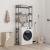 Dulap mașină de spălat, gri sonoma, 67x25x163 cm lemn prelucrat GartenMobel Dekor