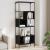 Bibliotecă cu 5 niveluri, negru, 76x33x188,5 cm, lemn prelucrat GartenMobel Dekor