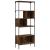 Bibliotecă cu 5 niveluri, stejar fumuriu, 76x33x188,5 cm, lemn GartenMobel Dekor
