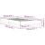 Cadru de pat, alb, 90x190 cm, lemn prelucrat GartenMobel Dekor