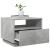 Măsuță de cafea cu lumini LED, gri beton, 50x49x40 cm GartenMobel Dekor