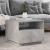 Măsuță de cafea cu lumini LED, gri beton, 50x49x40 cm GartenMobel Dekor