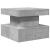 Măsuță de cafea cu lumini LED, gri beton, 50x50x40 cm GartenMobel Dekor