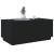 Măsuță de cafea cu lumini LED, negru, 90x50x40 cm GartenMobel Dekor