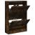 Pantofar, stejar fumuriu, 60x21x87,5 cm, lemn compozit GartenMobel Dekor