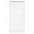 Pantofar, alb, 60x21x125,5 cm, lemn compozit GartenMobel Dekor