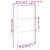Pantofar, negru, 60x21x125,5 cm, lemn compozit GartenMobel Dekor