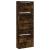 Pantofar, stejar fumuriu, 60x21x163,5 cm, lemn compozit GartenMobel Dekor