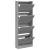 Pantofar, gri sonoma, 60x21x163,5 cm, lemn prelucrat GartenMobel Dekor