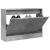 Pantofar, gri beton, 80x21x57 cm, lemn prelucrat GartenMobel Dekor