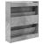 Pantofar, gri beton, 80x21x87,5 cm, lemn prelucrat GartenMobel Dekor