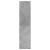 Pantofar, gri beton, 80x21x87,5 cm, lemn prelucrat GartenMobel Dekor