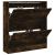Pantofar, stejar fumuriu, 80x21x87,5 cm, lemn compozit GartenMobel Dekor