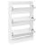 Pantofar, alb, 80x21x125,5 cm, lemn compozit GartenMobel Dekor