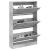 Pantofar, gri beton, 80x21x125,5 cm, lemn prelucrat GartenMobel Dekor