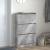 Pantofar, gri beton, 80x21x125,5 cm, lemn prelucrat GartenMobel Dekor