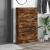 Pantofar, stejar fumuriu, 80x21x125,5 cm, lemn compozit GartenMobel Dekor