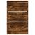 Pantofar, stejar fumuriu, 80x21x125,5 cm, lemn compozit GartenMobel Dekor
