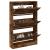 Pantofar, stejar fumuriu, 80x21x125,5 cm, lemn compozit GartenMobel Dekor