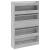 Pantofar, gri sonoma, 80x21x125,5 cm, lemn prelucrat GartenMobel Dekor