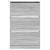 Pantofar, gri sonoma, 80x21x125,5 cm, lemn prelucrat GartenMobel Dekor
