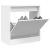 Pantofar, alb, 60x34x63,5 cm, lemn compozit GartenMobel Dekor