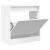 Pantofar, alb, 60x34x63,5 cm, lemn compozit GartenMobel Dekor