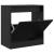 Pantofar, negru, 60x34x63,5 cm, lemn compozit GartenMobel Dekor
