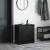 Pantofar, negru, 60x34x63,5 cm, lemn compozit GartenMobel Dekor