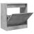 Pantofar, gri beton, 60x34x63,5 cm, lemn compozit GartenMobel Dekor