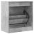 Pantofar, gri beton, 60x34x63,5 cm, lemn compozit GartenMobel Dekor